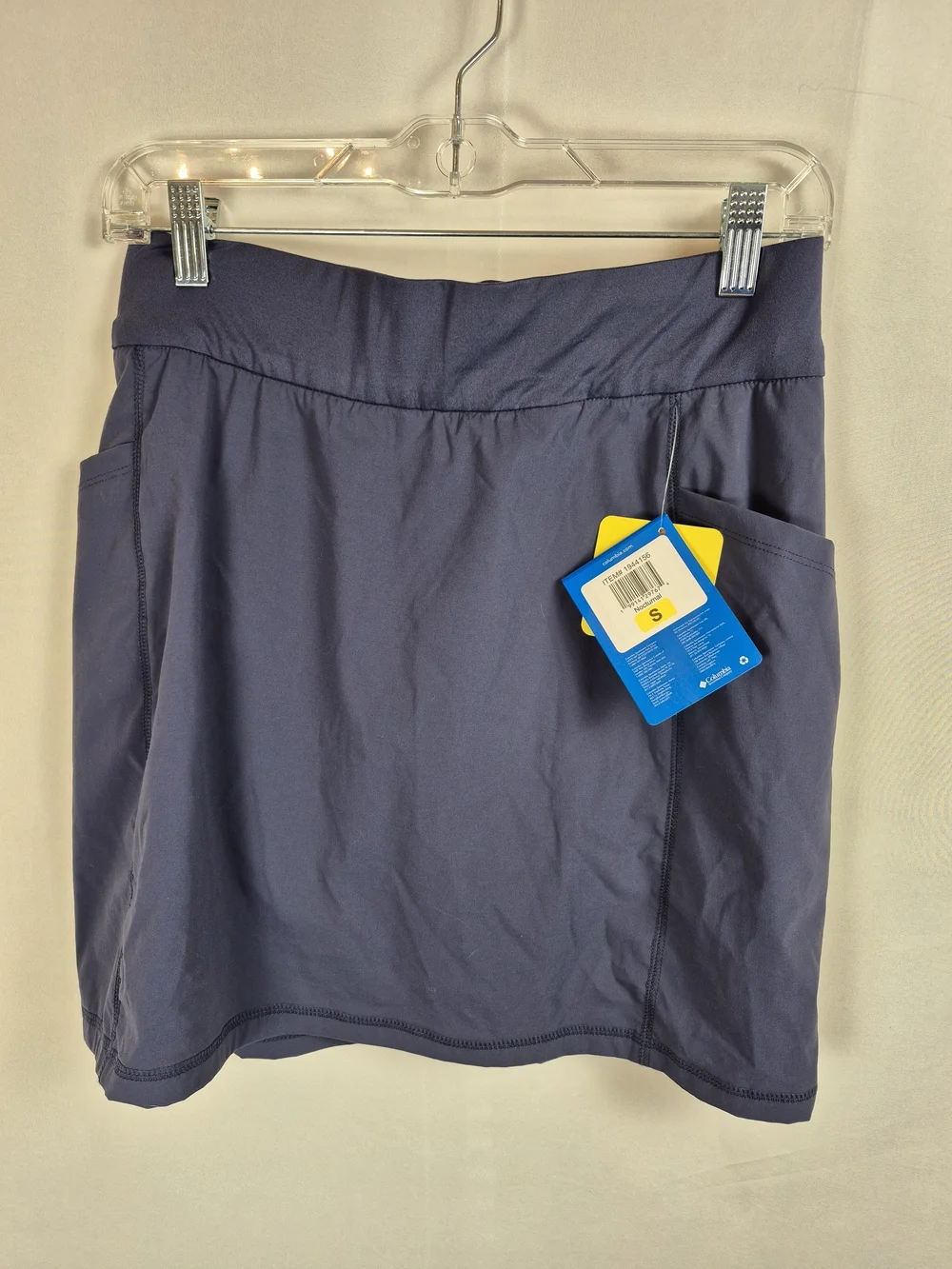Columbia Slate Blue Active Skort with Side Pockets Omni-shade Size S